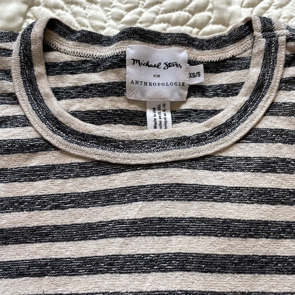 Michael Stars for Anthropologie Striped Top XS/S - Picture 3 of 4
